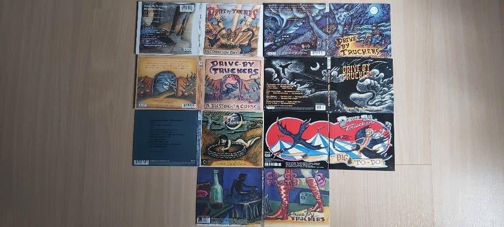 Drive By Truckers 7 CD's in 1 koop 100 euro(2duur), ook los, Pop, Overige typen, Ophalen of Verzenden, Zo goed als nieuw