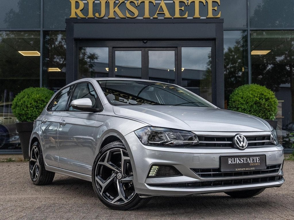 Volkswagen Polo 1.0 TSI Highline|CARPLAY|CRUISE|AIRCO|18'', Auto's, Volkswagen, Voorwielaandrijving, Stof, Gebruikt, Bedrijf