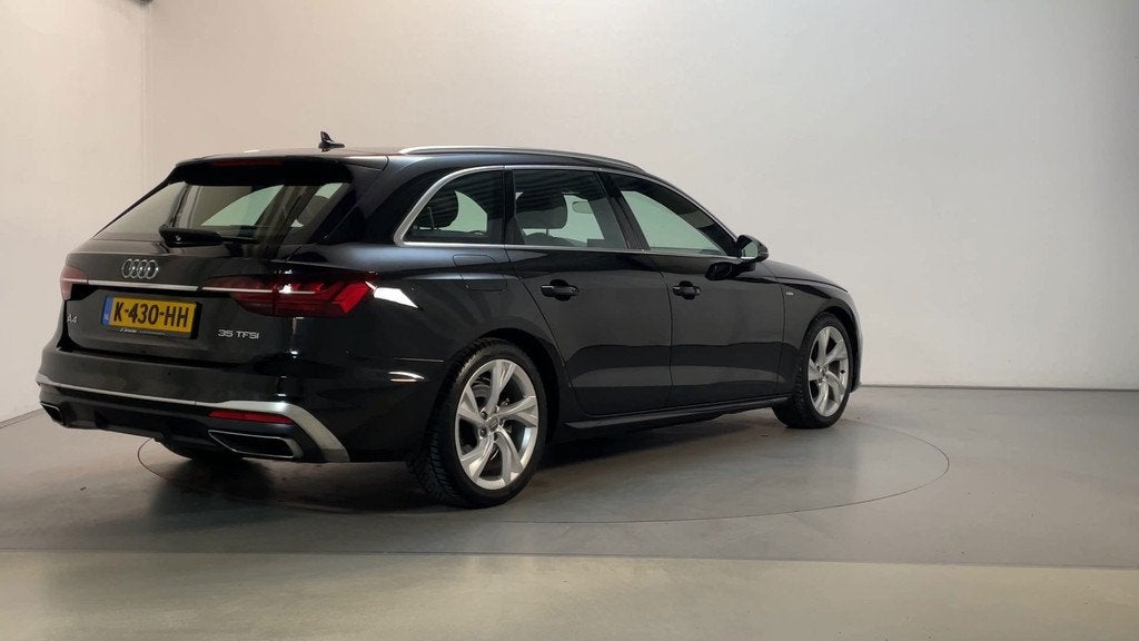 Audi A4 Avant 35 TFSI S Edition Navigatie DAB+ App-Connect V, Auto's, Audi, Gebruikt, 4 cilinders, Zwart, Origineel Nederlands