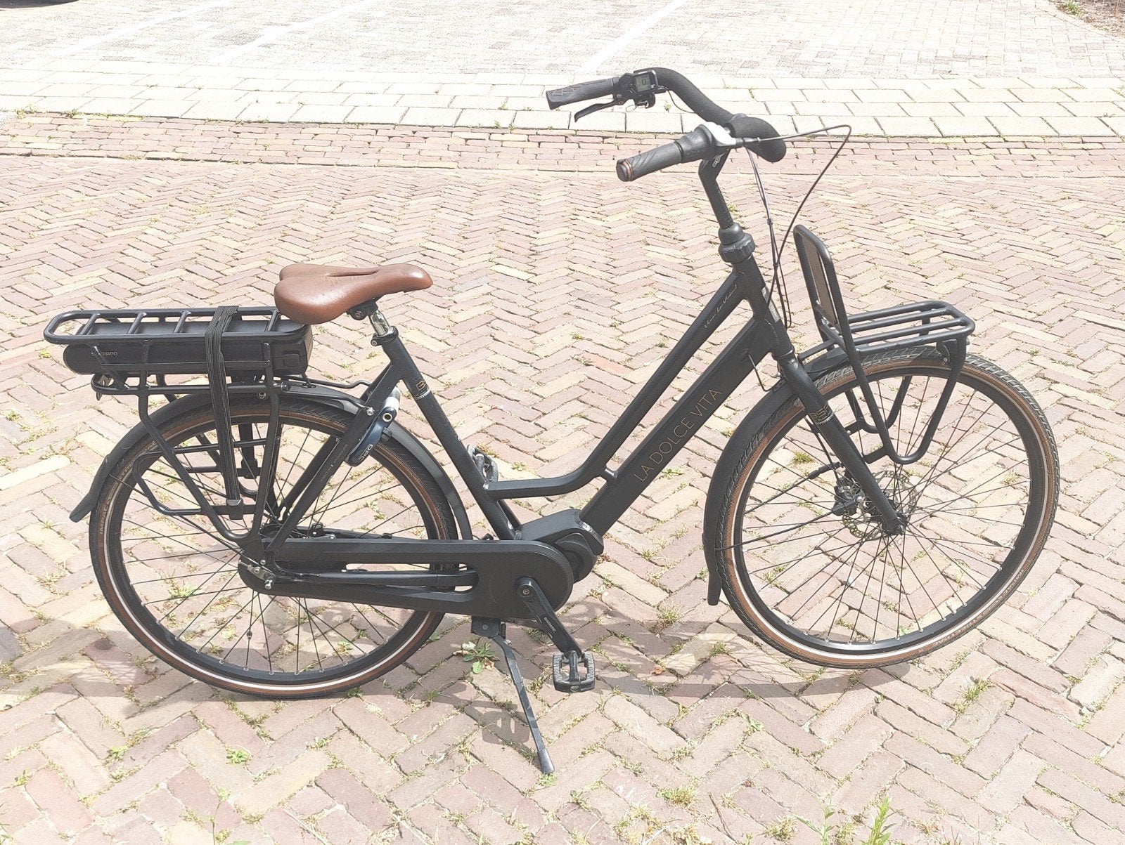 BSP La Dolce Vita E-Bike – Shimano STEPS – Slechts 630 km, Zo goed als nieuw, 51 tot 55 cm, 50 km per accu of meer, Ophalen