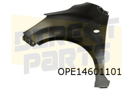 Opel Agila B (3/08-4/15) voorscherm Links Origineel! 9319310, -, Verzenden, -, Opel