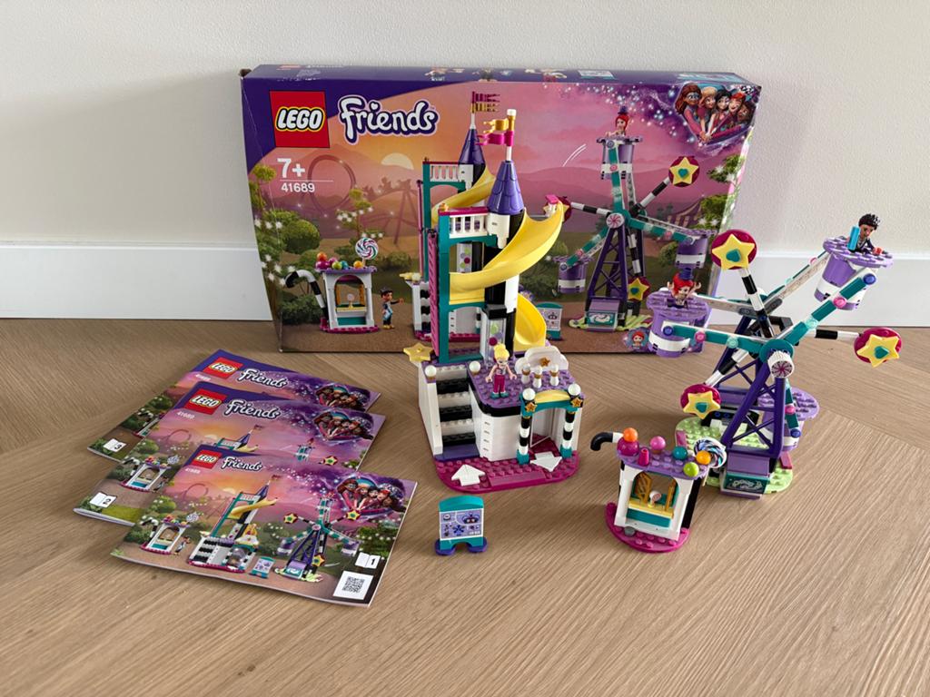 LEGO Friends Magische Kermisattacties (41689), Ophalen of Verzenden, Zo goed als nieuw, Overige merken