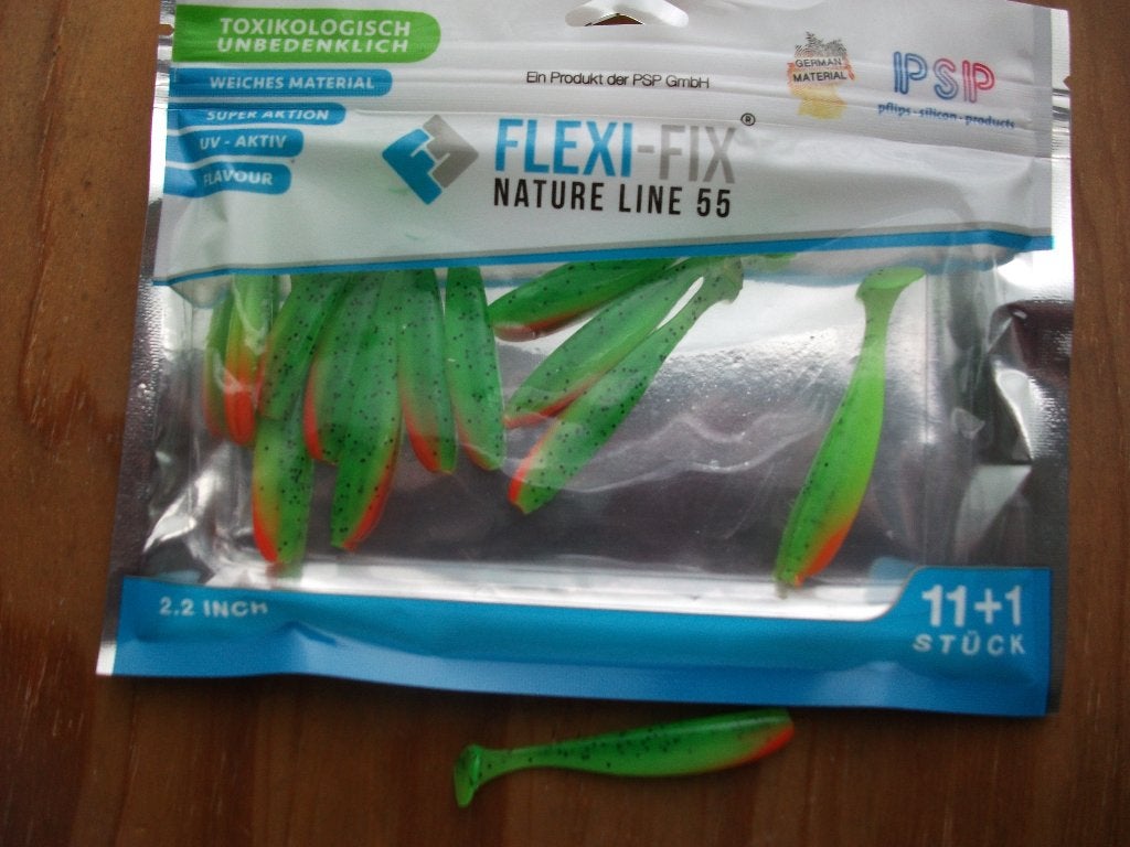 12 stuks PSP Flexi-Fix Nature Line 55 kunstaas shads, Ophalen of Verzenden, Nieuw, Overige typen