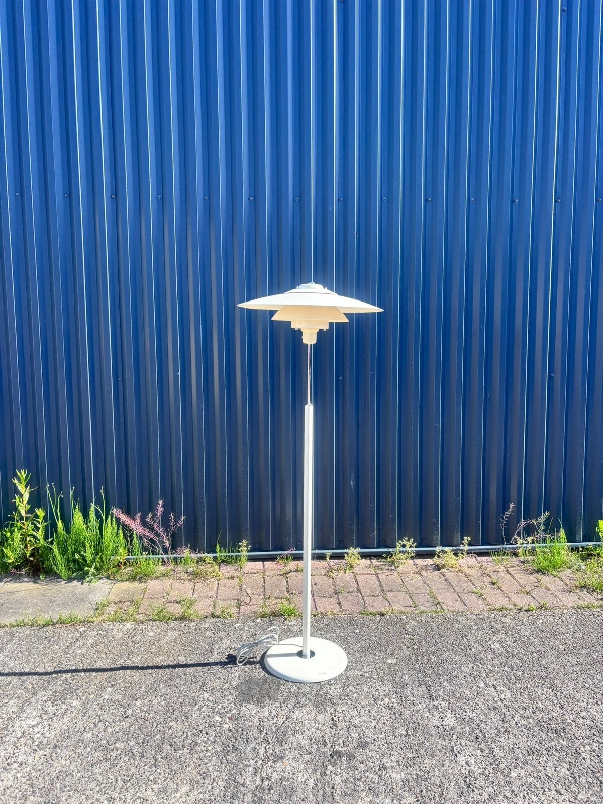 Vintage stalamp deens design, Ophalen, Gebruikt, C, H