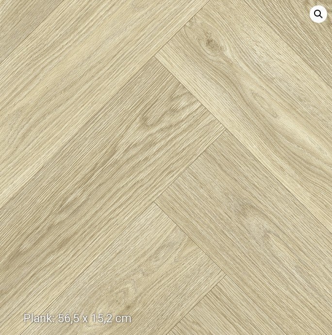 2500x400 visgraat vinyl interfloor WWW VLOERENOUTLETZWOLLENL, Ophalen of Verzenden, Nieuw, 75 m² of meer, Vinyl