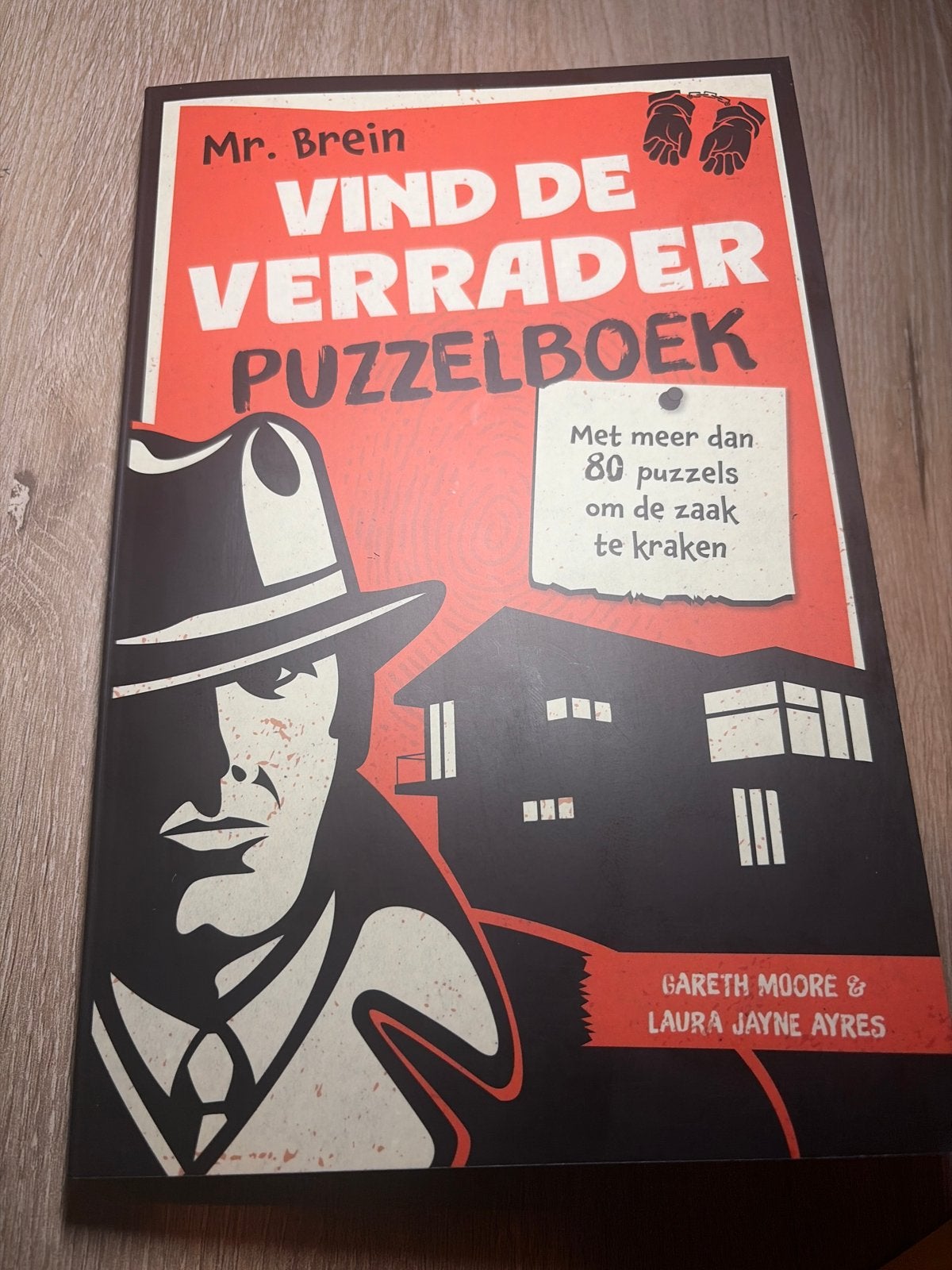 Mr. Brein Vind de Verrader Puzzelboek - Zo goed als nieuw, Ophalen of Verzenden, Minder dan 500 stukjes, Zo goed als nieuw, Puzzelboek