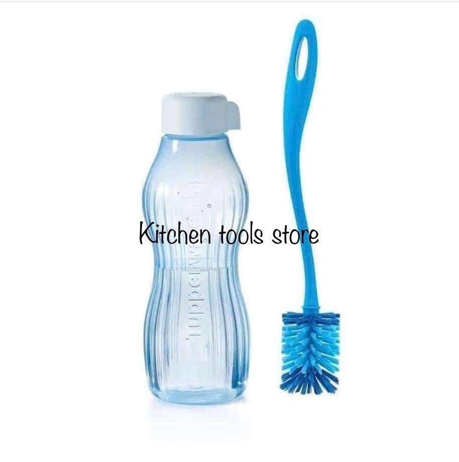 Tupperware  diepvries fles + ecofles reinigingsborstel set, Huis en Inrichting, Keuken | Tupperware, Ophalen of Verzenden, Nieuw