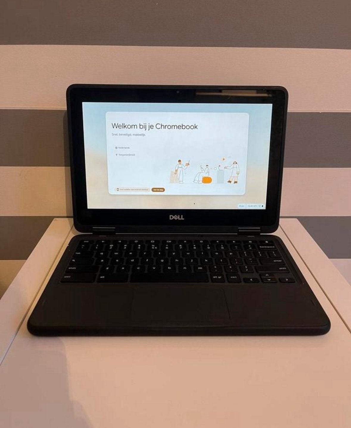 Dell Chromebook 3100 Touchscreen, Computers en Software, 4 GB of minder, Qwerty, Touchscreen, Nieuw