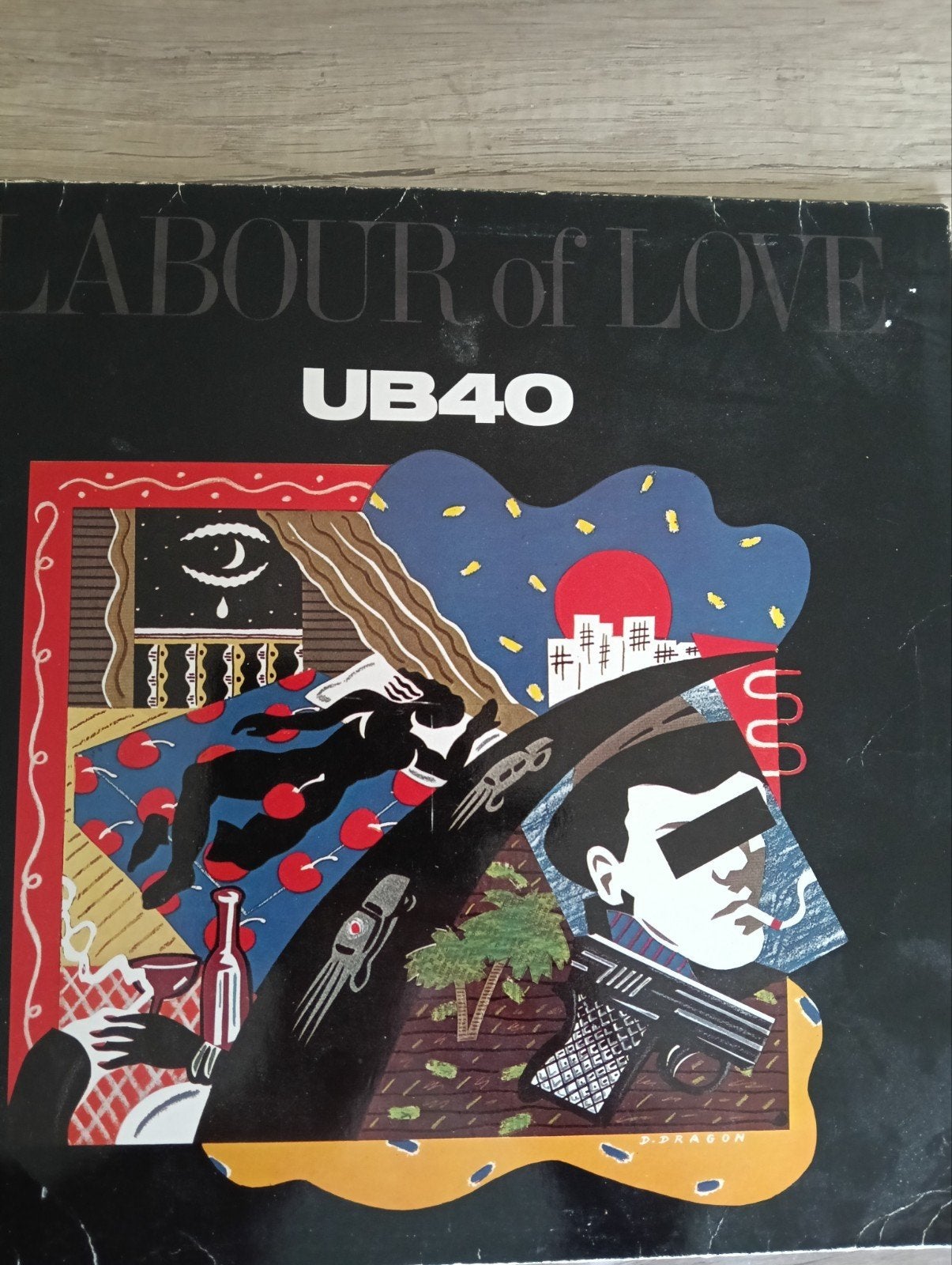 UB40 - Labour of Love LP (Reggae/Poprock), LP, Gebruikt, Ophalen of Verzenden, 12 inch