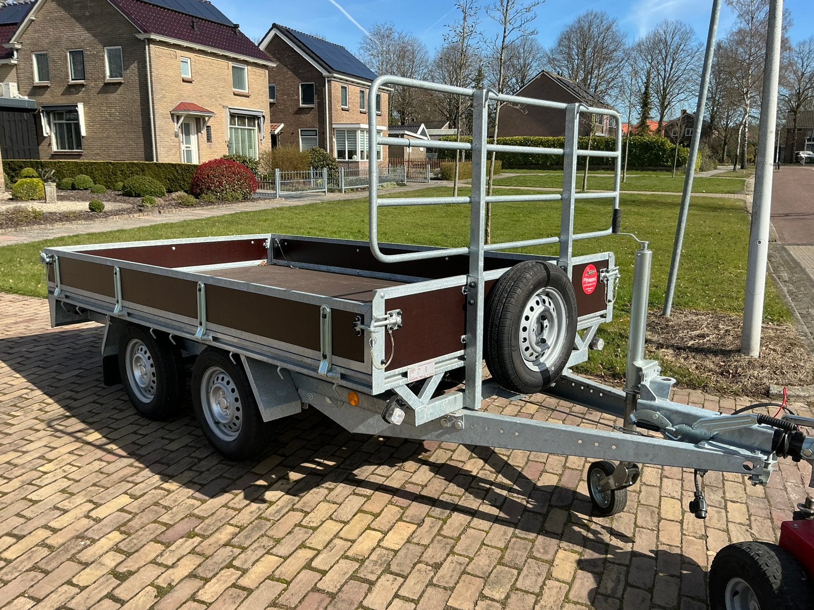 Aanhanger plateauwagen 2025 MARGE (NIEUW), Auto diversen, Aanhangers en Bagagewagens, Ophalen, Gebruikt