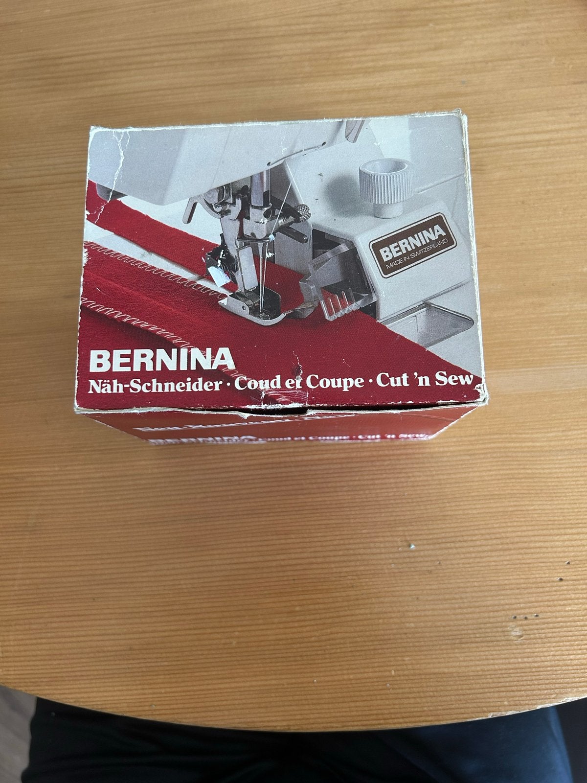 BERNINA Cut 'n Sew Opzetstuk - Vintage Naaiaccessoire, Ophalen of Verzenden, Gebruikt, Toebehoren, Bernina