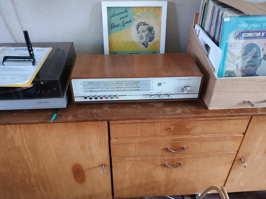Nordmende radio - versterker Regina St. Vintage. sixties., Audio, Tv en Foto, Versterkers en Receivers, Ophalen of Verzenden, Overige merken