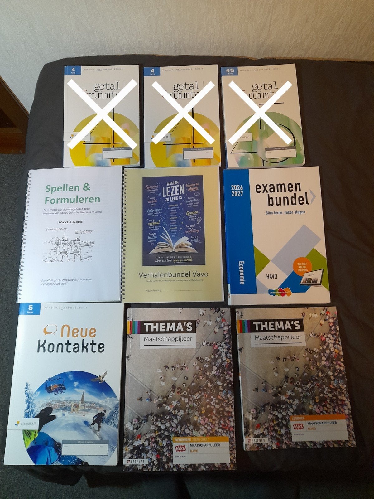 HAVO/VAVO boekenpakket 2026-2027 – Nieuw, Ophalen of Verzenden, Nieuw, Overige niveaus, Overige vakken