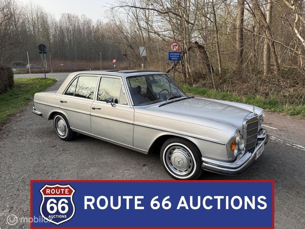 Mercedes-Benz 280 SE 3.5 | 1971 | Route 66 Auctions, Auto's, Oldtimers, Bedrijf, Te koop, Mercedes-Benz, Benzine, Overige carrosserieën
