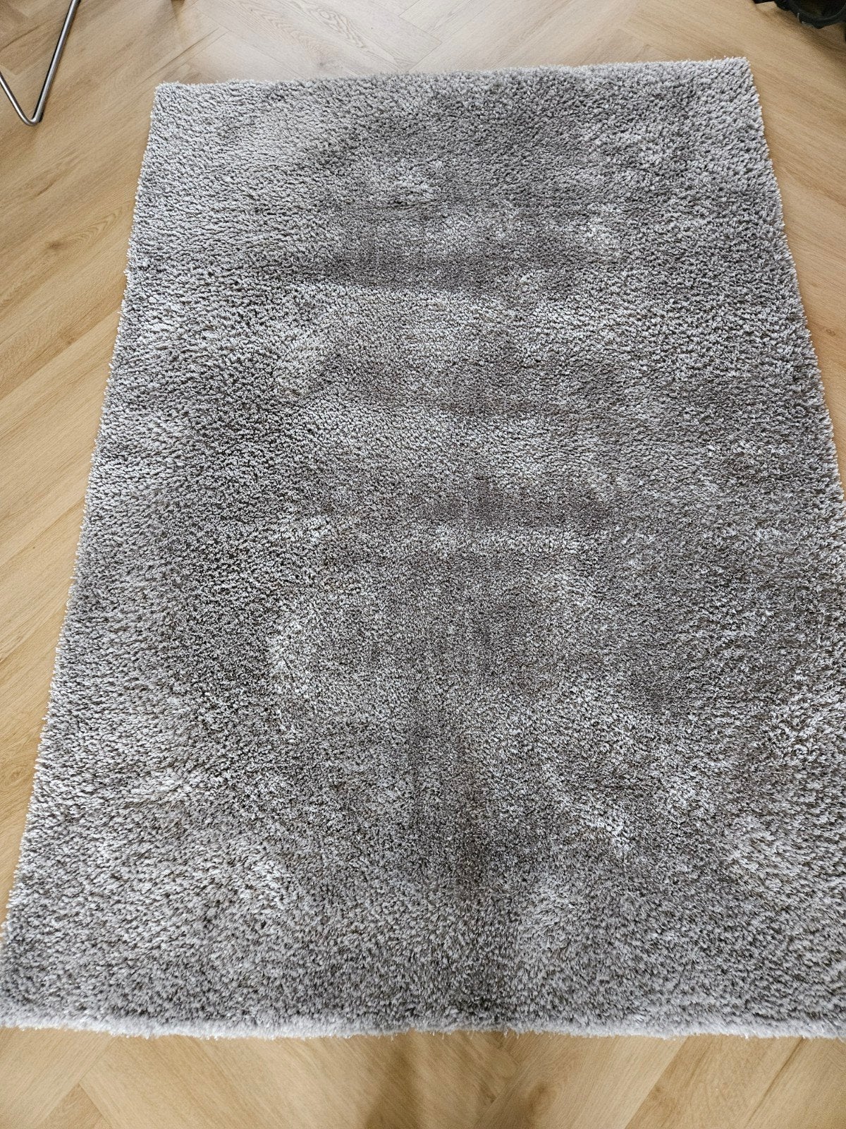 Nieuw Vloerkleed Birk Grijs 140x200 cm van JYSK, Ophalen, 100 tot 150 cm, Grijs, Rechthoekig