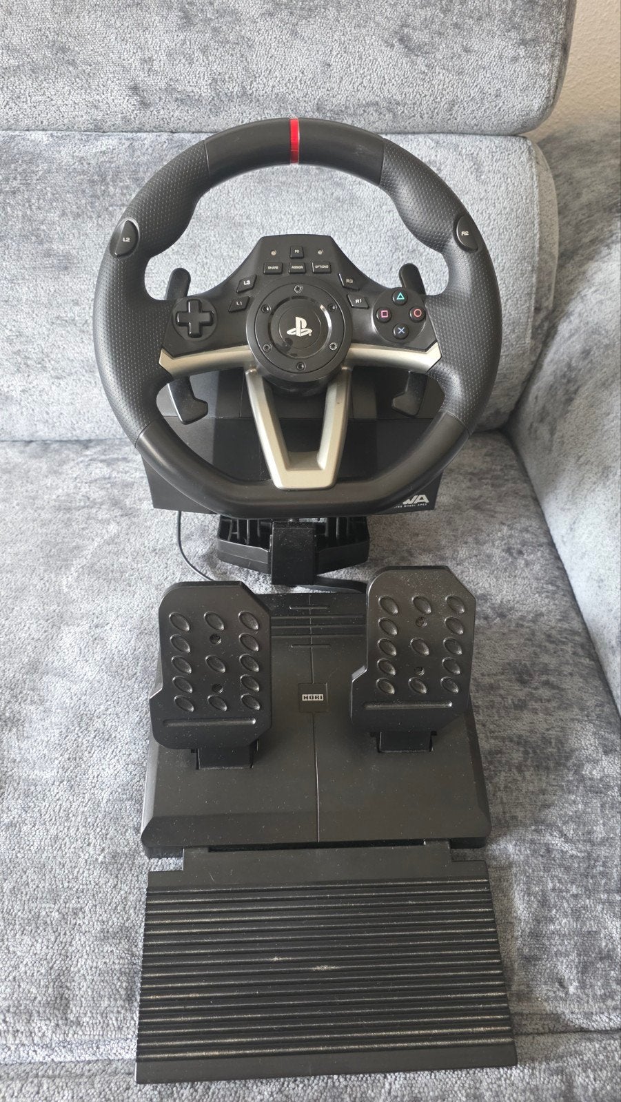 Hori Racing Wheel Apex voor PS4/PC, Spelcomputers en Games, Ophalen of Verzenden, Zo goed als nieuw, Stuur of Pedalen, PlayStation 4