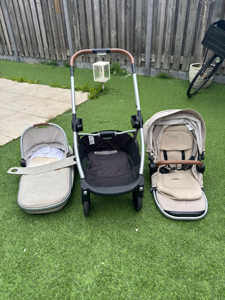 Maxi-Cosi Lila XP 3-in-1 Kinderwagen (Compleet & Schoon), Ophalen, Zo goed als nieuw, Maxi-Cosi