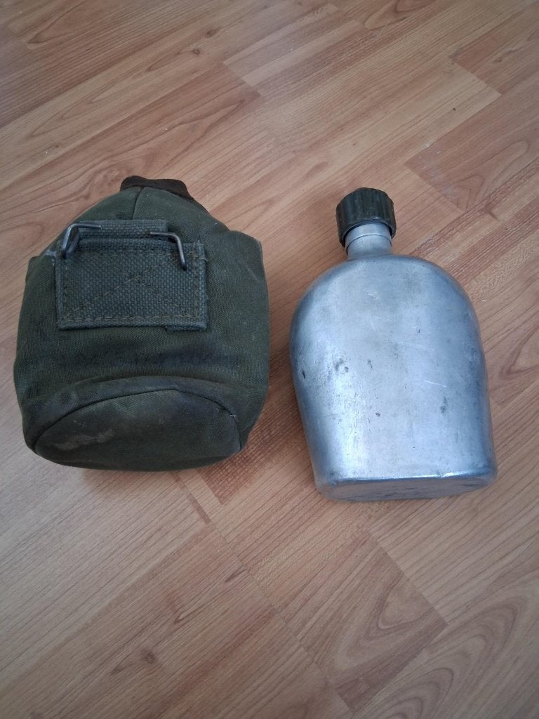 MILITAIRE VELDFLES + ETENSBLIKKEN, Ophalen, Landmacht, Nederland, Overige typen
