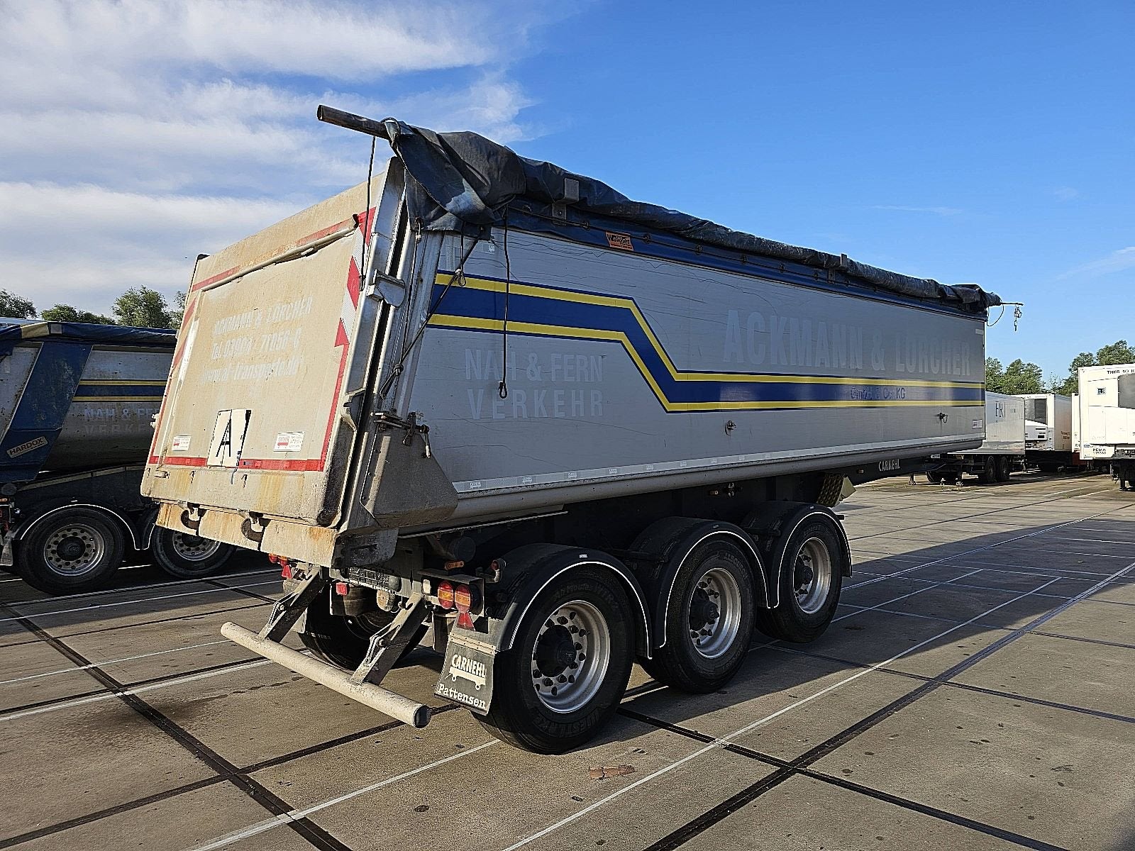 CARNEHL 26M3 THERMOMULDE isolated alcoa's, Overige kleuren, Bedrijf, ABS, Aanhangers en Opleggers