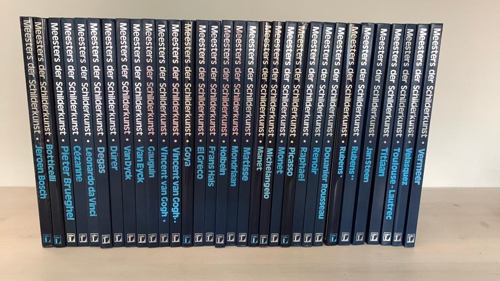 Boeken van Meesters der Schilderkunst, Boeken, Ophalen, Zo goed als nieuw, Schilder- en Tekenkunst