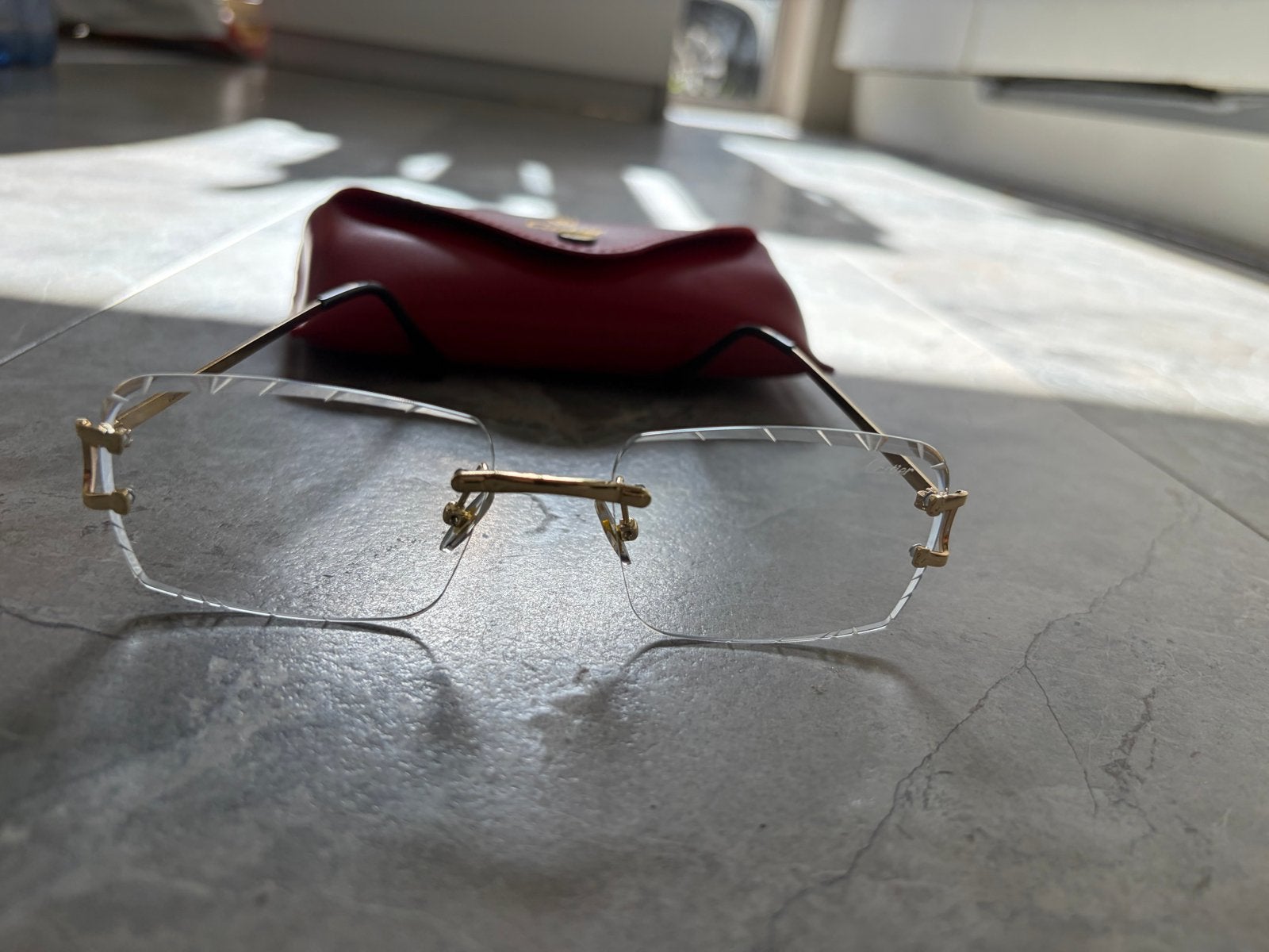 Cartier bril, Ophalen of Verzenden, Gebruikt, Bril, Overige merken