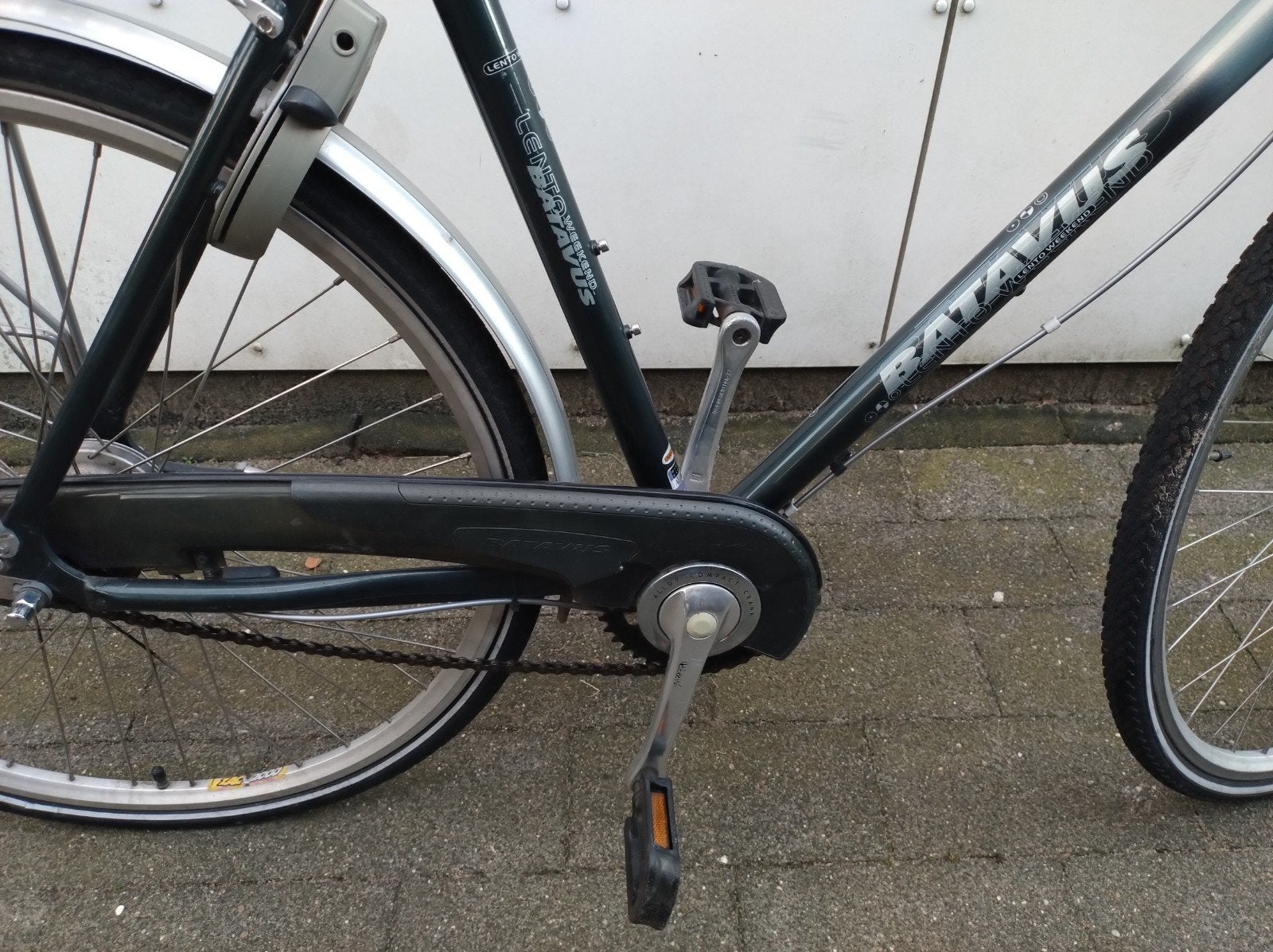 herenfiets jongensfiets voor opknappen of onderdelen, Ophalen, Gebruikt, Velgrem, Batavus