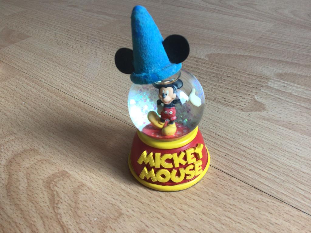 Sneeuwbol Mickey mouse, Ophalen, Mickey Mouse, Gebruikt, Beeldje of Figuurtje