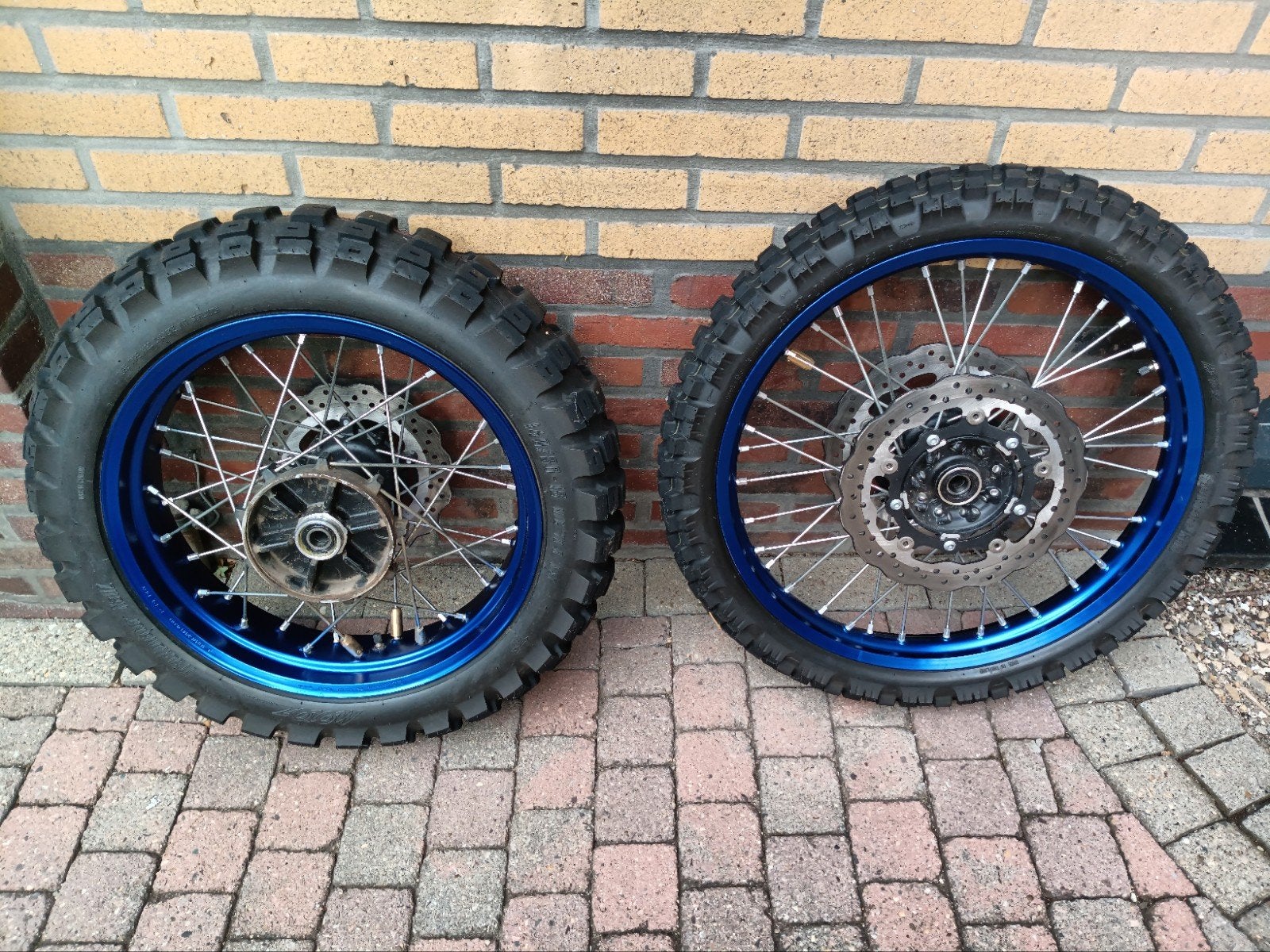 Yamaha tenere 700 wielen/velgen set compleet MotoZ rallz, Ophalen, Nieuw