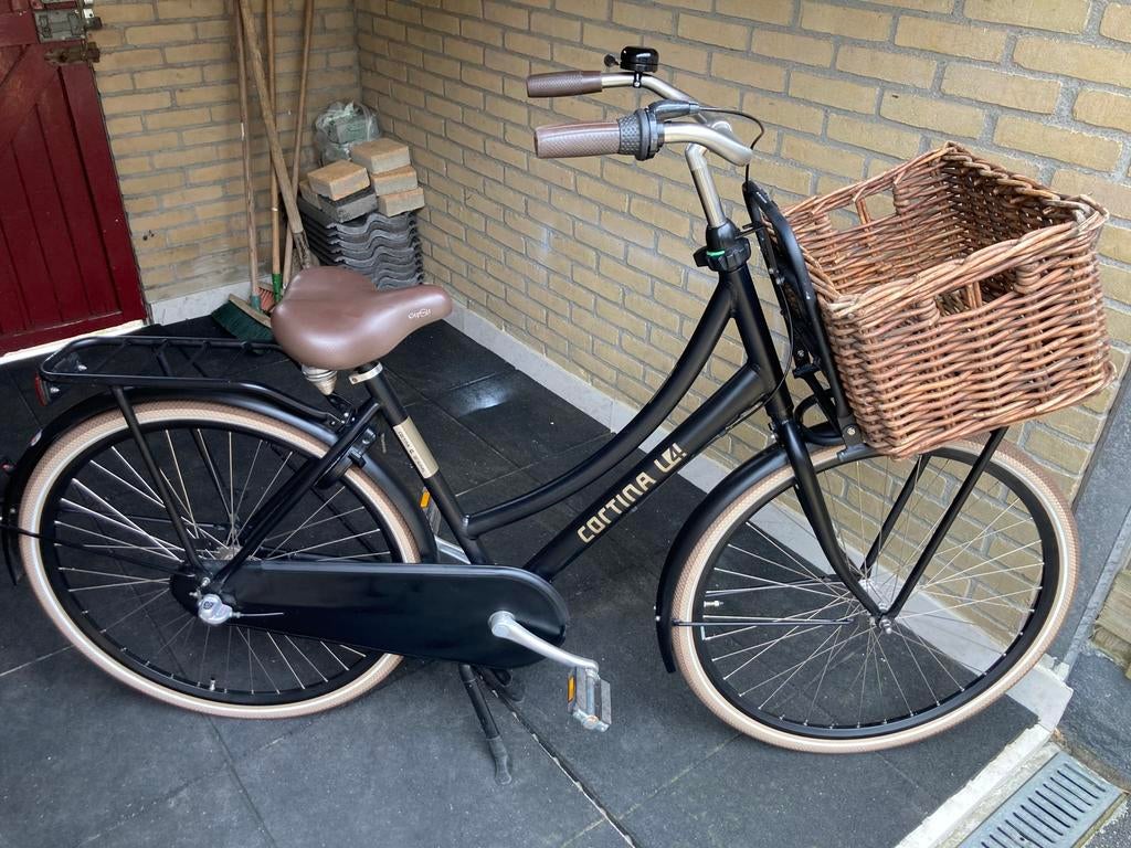 Cortina u4 28 inch., Fietsen en Brommers, Fietsen | Dames | Damesfietsen, Terugtraprem, Versnellingen, Zo goed als nieuw, 50 tot 53 cm