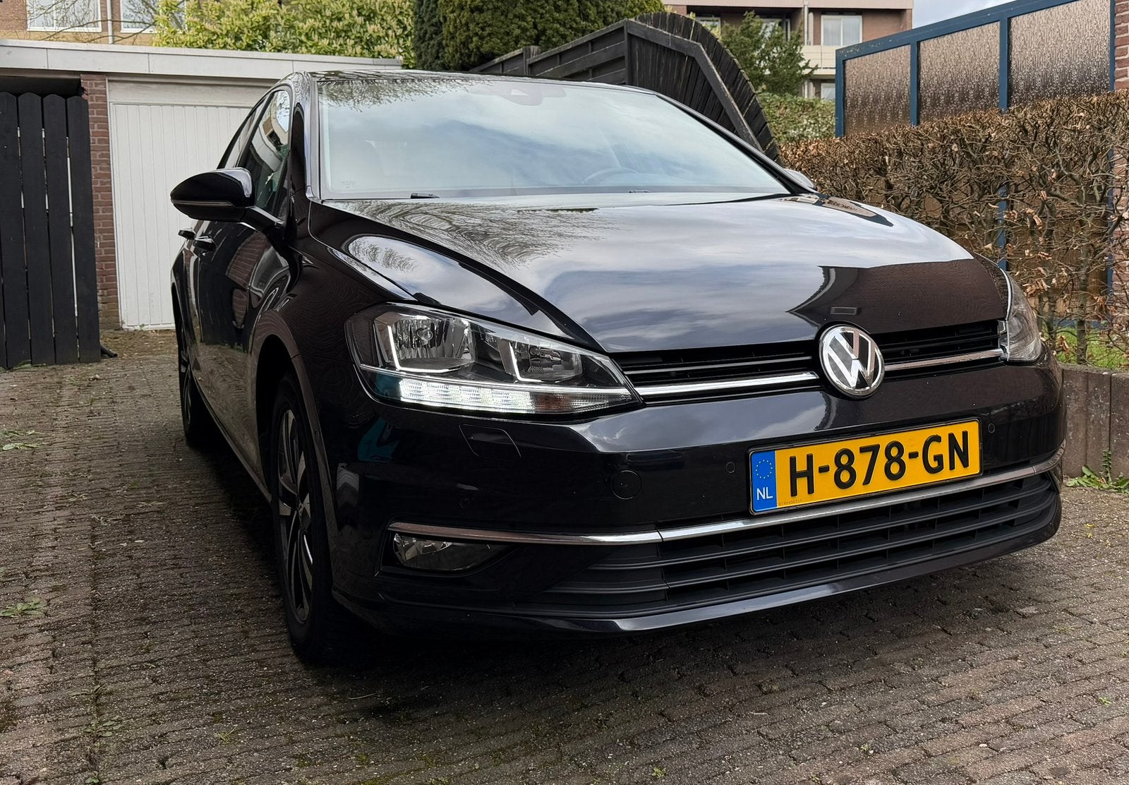 Volkswagen Golf 1.6 TDI zwart. IQ Drive. Zuinig., 4 cilinders, Zwart, Diesel, 1500 kg
