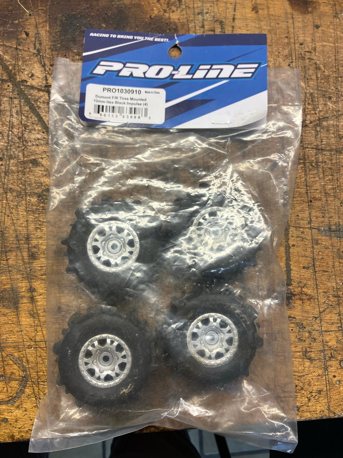 Pro-Line Arrma Grom (Mojave) paddle tires12mm Hex, Ophalen of Verzenden, Zo goed als nieuw