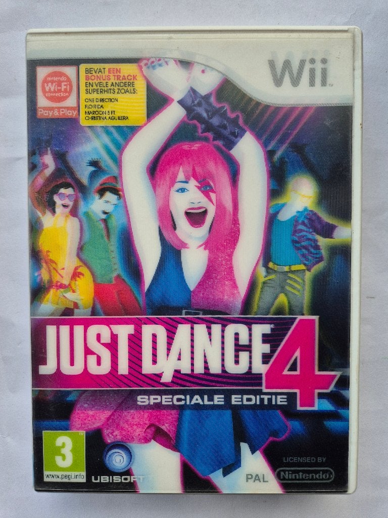 JUST DANCE 4 speciale edition, Muziek, Gebruikt, 1 speler, Ophalen of Verzenden