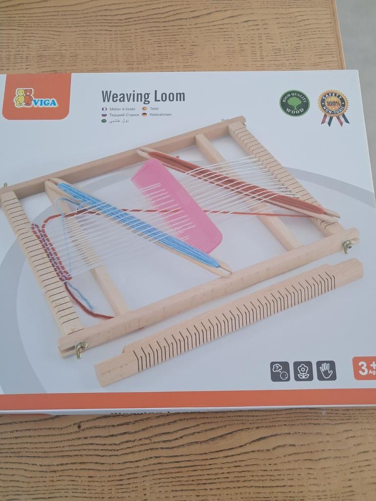 VIGA Weaving Loom - Ongebruikt houten weefgetouw, Ophalen, Overige thema's, Nieuw, Meerkleurig