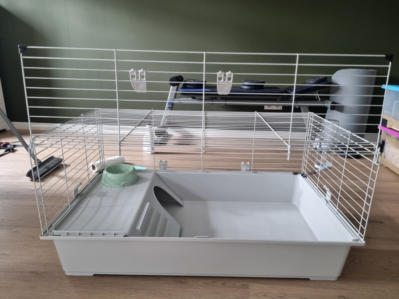 Binnen-/transportkooi klein knaagdier, 110 cm of meer, Zo goed als nieuw, Hok, Cavia