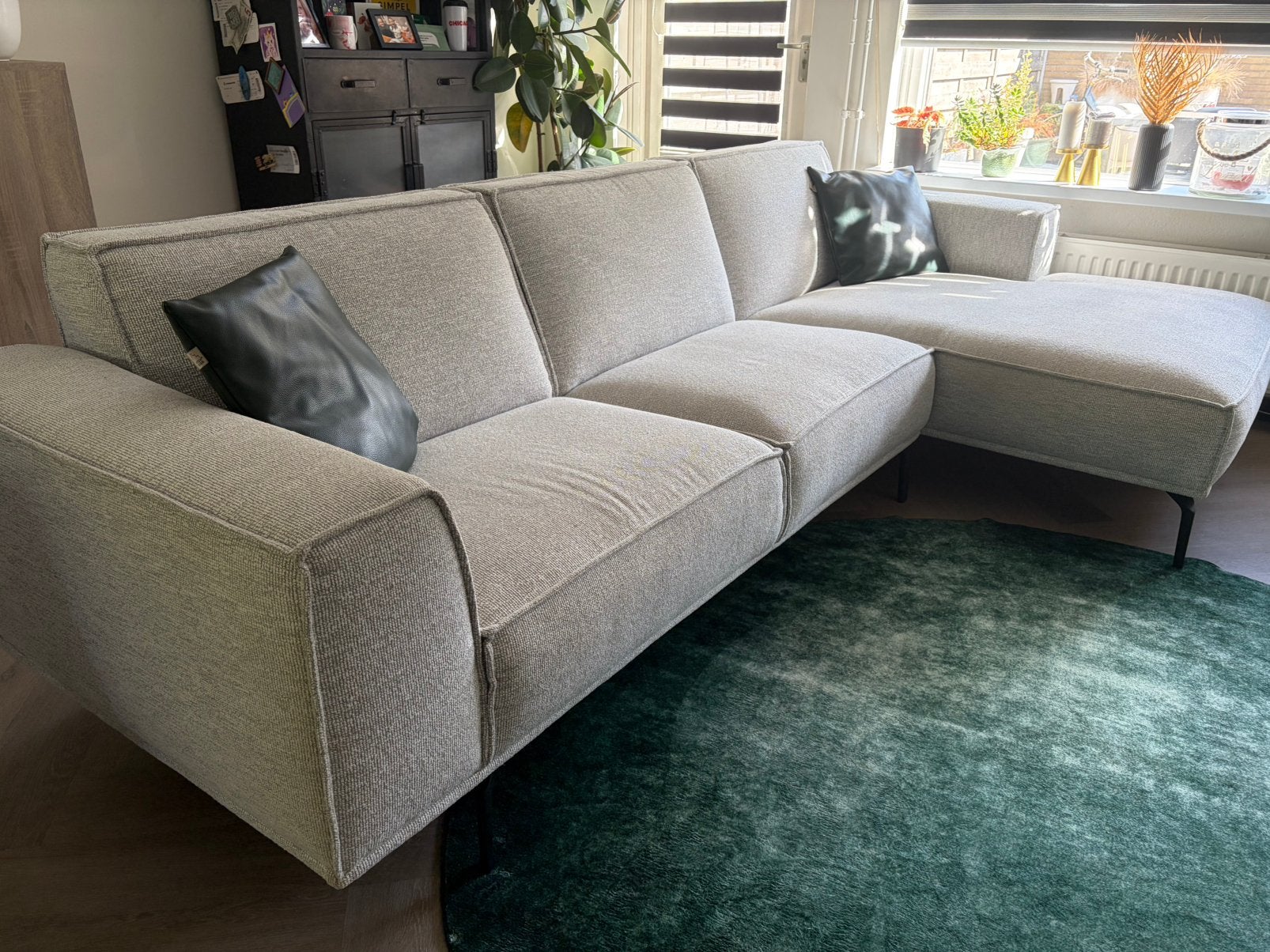 Table du sud hoekbank, Huis en Inrichting, Ophalen, Zo goed als nieuw, Stof