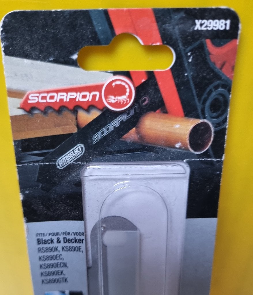 Black & Decker X29981 Scorpion zaagblad smal, Overige typen, Nieuw, Ophalen of Verzenden, Black & Decker