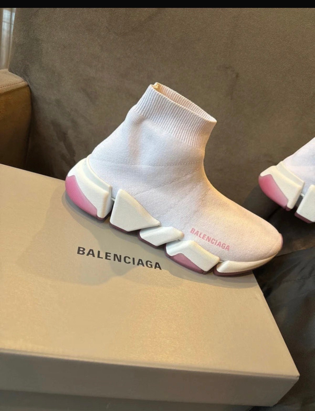Balenciaga’s sneakers (37), Wit, Ophalen of Verzenden, Sneakers of Gympen, Zo goed als nieuw