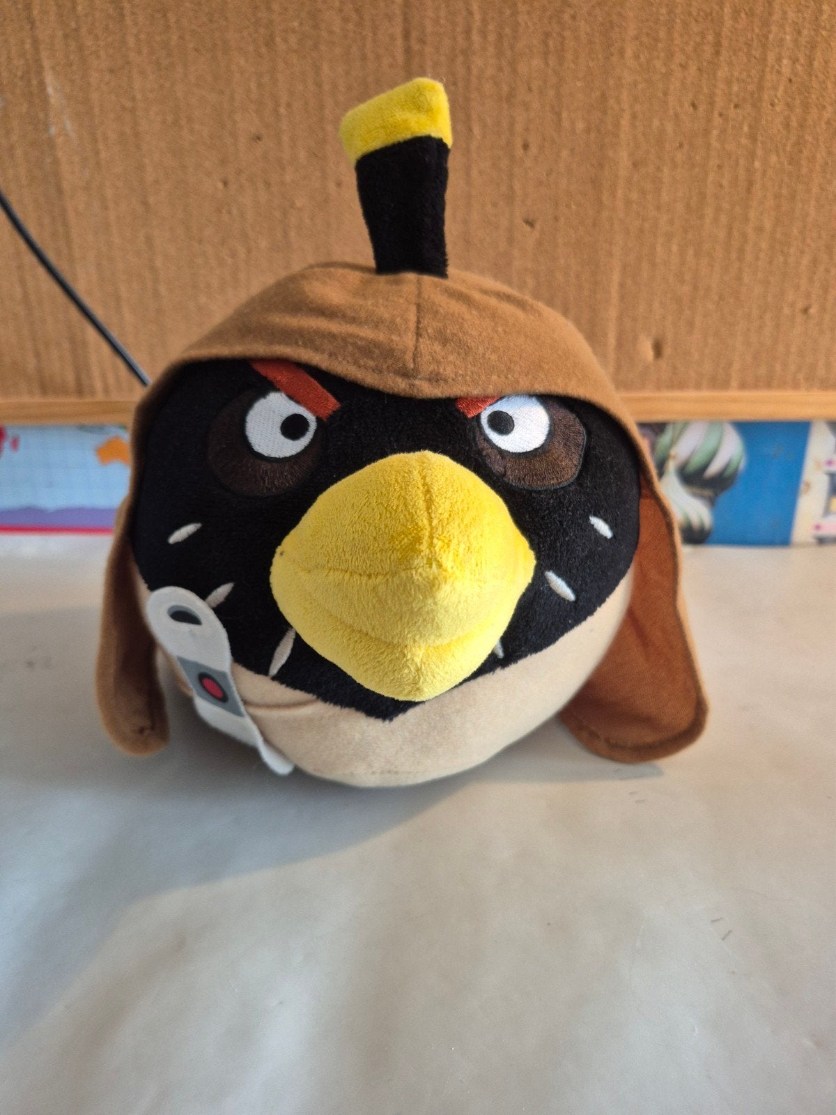 Angry Birds Star Wars Obi-Wan Kenobi Knuffel - Commonwealth, Gebruikt, Overige merken, Overige typen, Ophalen of Verzenden