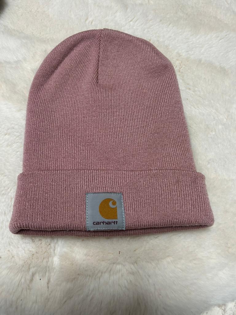 Super leuke oud roze muts van Carhartt  Nieuwprijs 25,-, Ophalen of Verzenden, Zo goed als nieuw, Muts