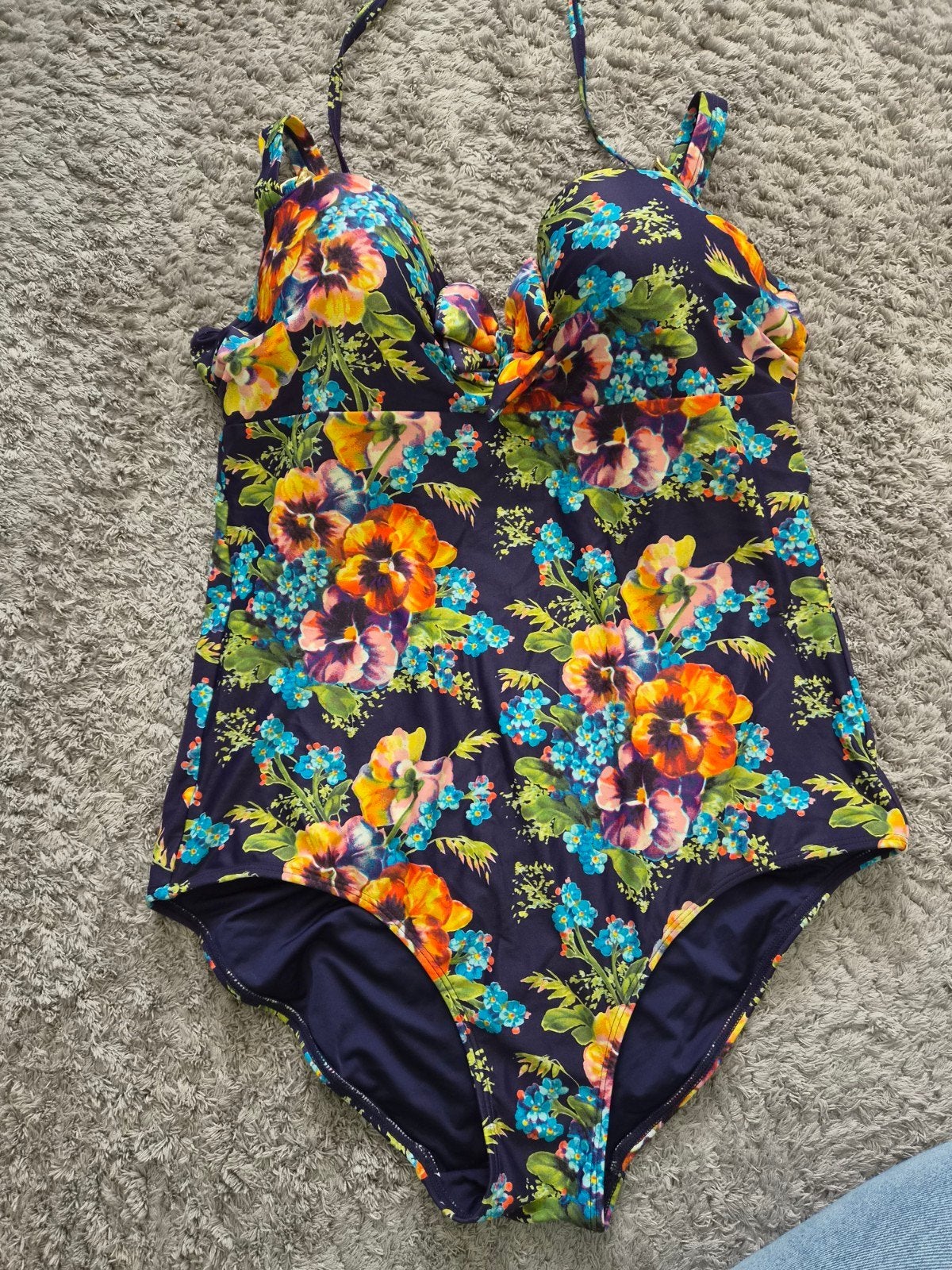 zgan marlies dekkers badpak maat 85D bloemen, Ophalen of Verzenden, Zo goed als nieuw, Bikini