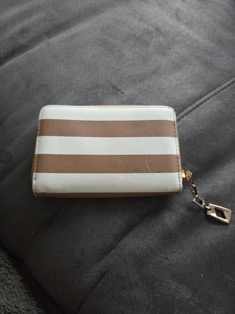 Gestreepte portemonnee, Sieraden, Tassen en Uiterlijk, Portemonnees, Ophalen of Verzenden, Gebruikt