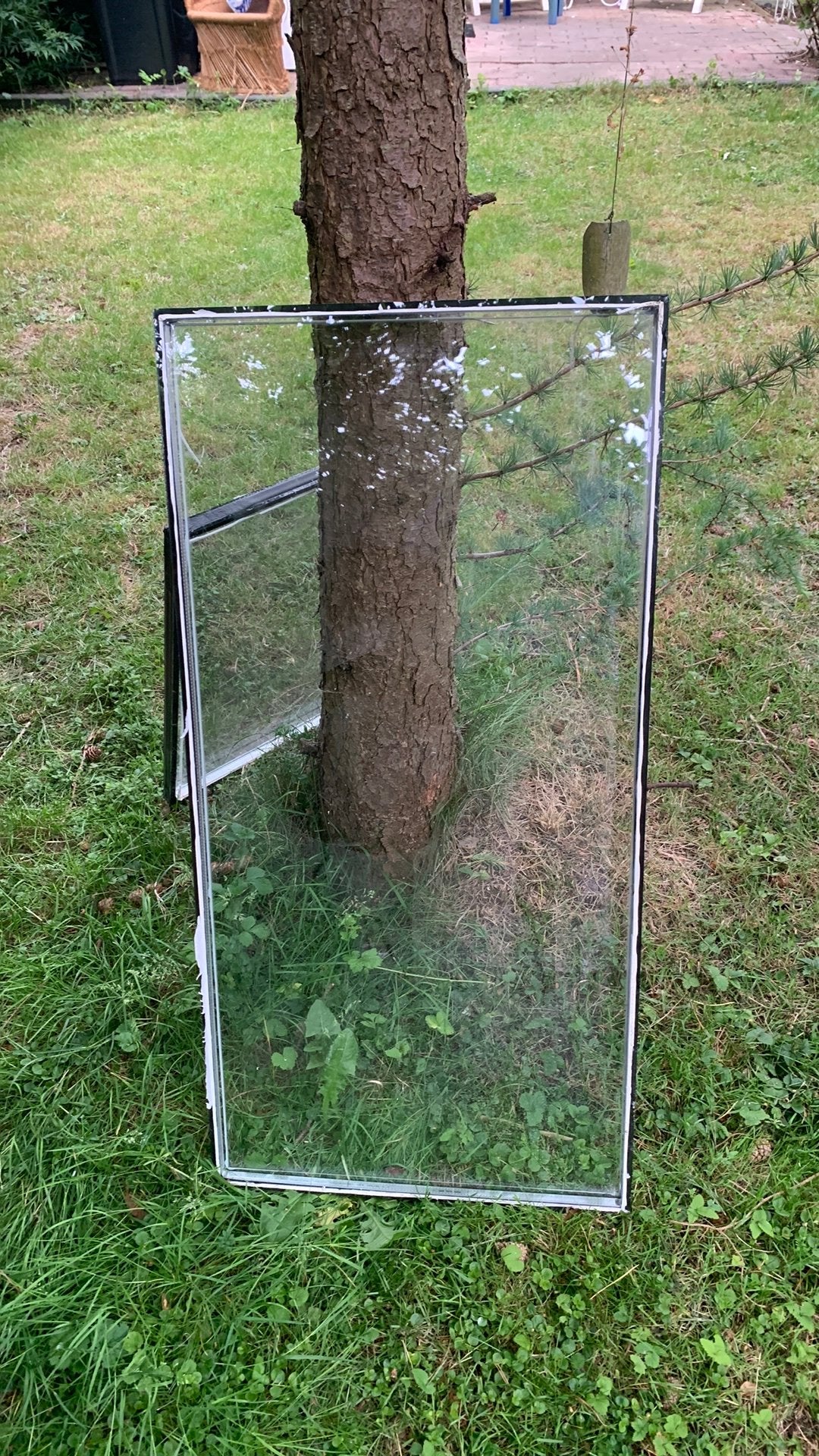 Dubbel glas ruit - Isolatieglas, Doe-het-zelf en Verbouw, Glas en Ramen, Gevelraam of Ruit, Gebruikt, 80 tot 120 cm, Dubbelglas