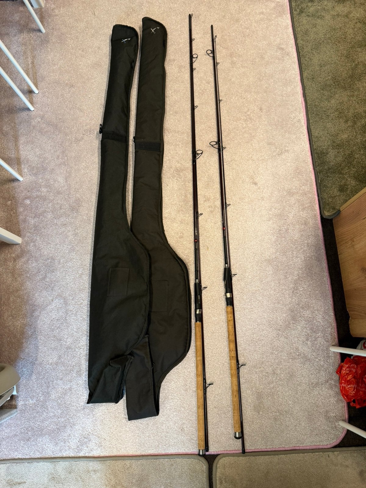 Daiwa Twilight Specialist 1.25 lb – 3,60 m + 3,90 m –2 stuks, Watersport en Boten, Ophalen, Zo goed als nieuw, Werphengel