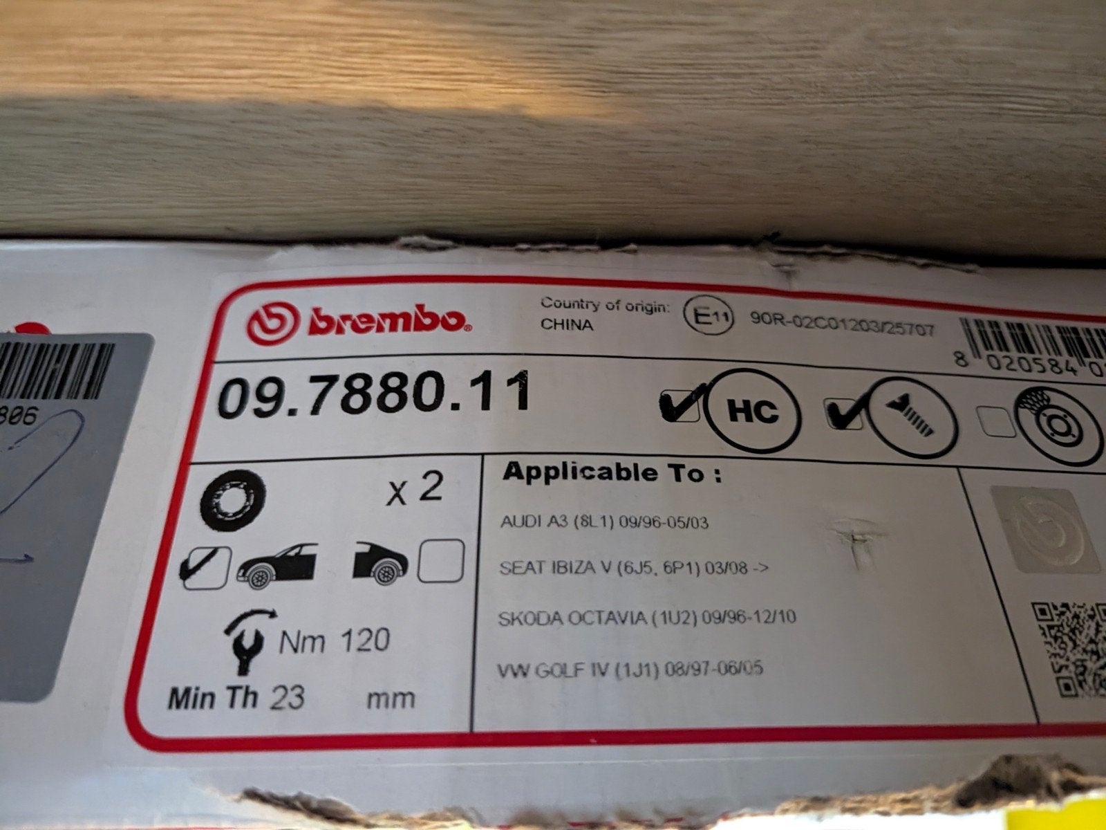 Brembo remschijf Vooras - Golf GTI , Audi S3 ,  Skoda RS, Ophalen, Nieuw, Audi