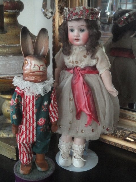 antieke RECKNAGEL POP ++ PRINSES ++ 29 cm, plm 1907, Ophalen of Verzenden