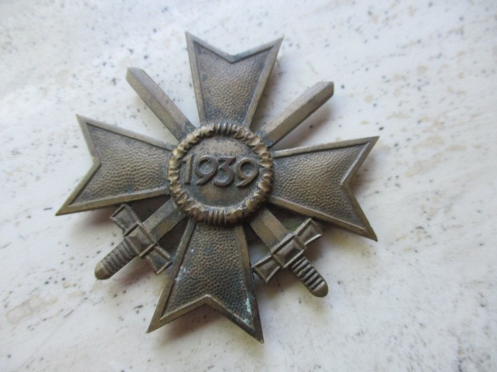 KVK2de klasse missend ringetje, Verzamelen, Militaria | Tweede Wereldoorlog, Verzenden, Landmacht, Duitsland, Lintje, Medaille of Wings