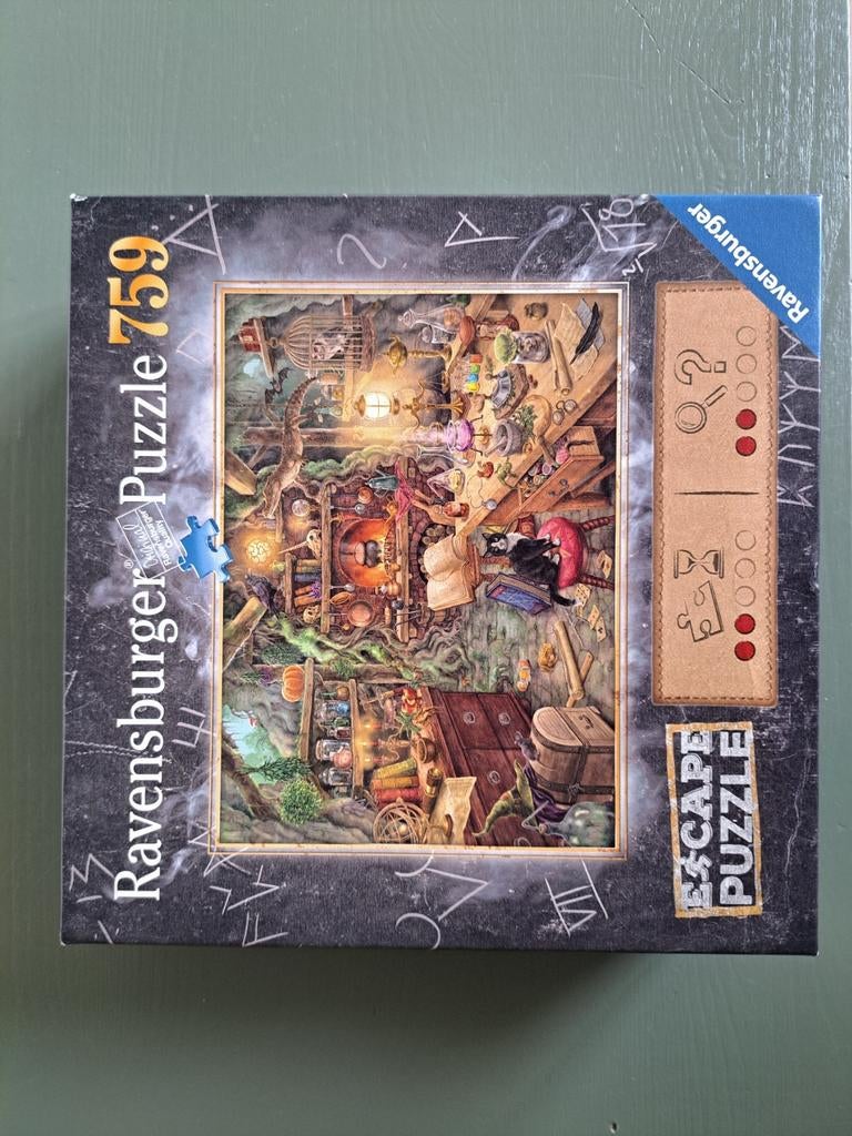 Ravensburger Escape Puzzel 759 stukjes, Ophalen of Verzenden, 500 t/m 1500 stukjes, Zo goed als nieuw, Legpuzzel
