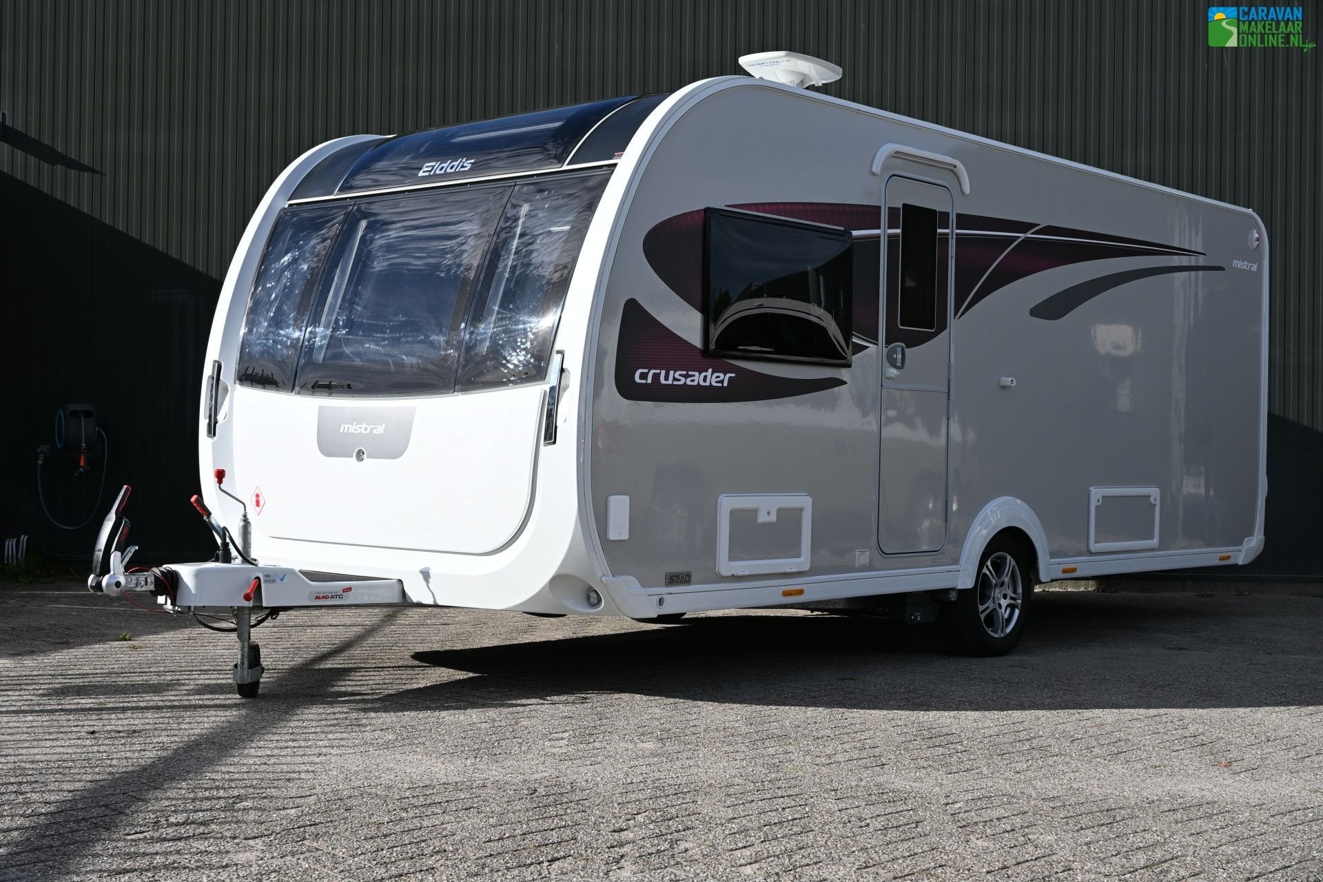 Elddis Crusader Mistral Alde vloeistof Alko ATC, Caravans en Kamperen, Overige typen, Standaardzit, Elddis, Bedrijf