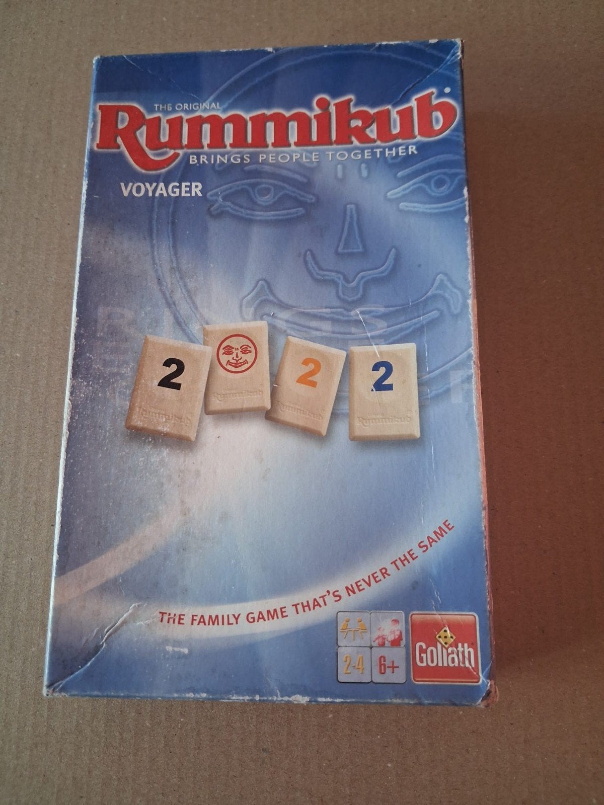 Rummikub Voyager Goliath - Compleet Reisspel, Gebruikt, Goliath, Ophalen of Verzenden, Drie of vier spelers