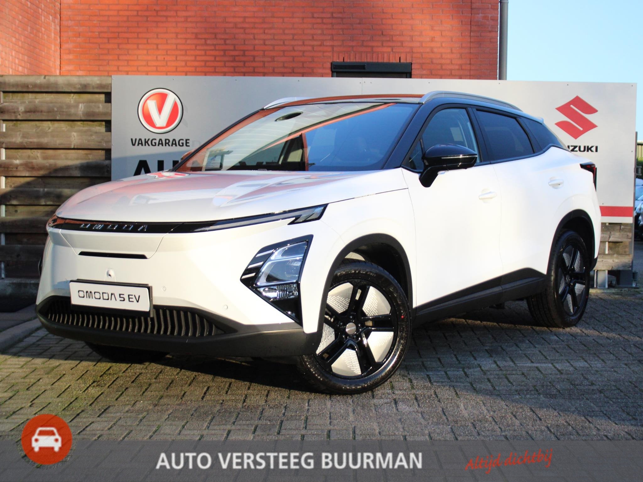 Omoda 5 EV Premium 61 kWh, Auto's, 12 maanden, 750 kg, Wit, Elektrisch